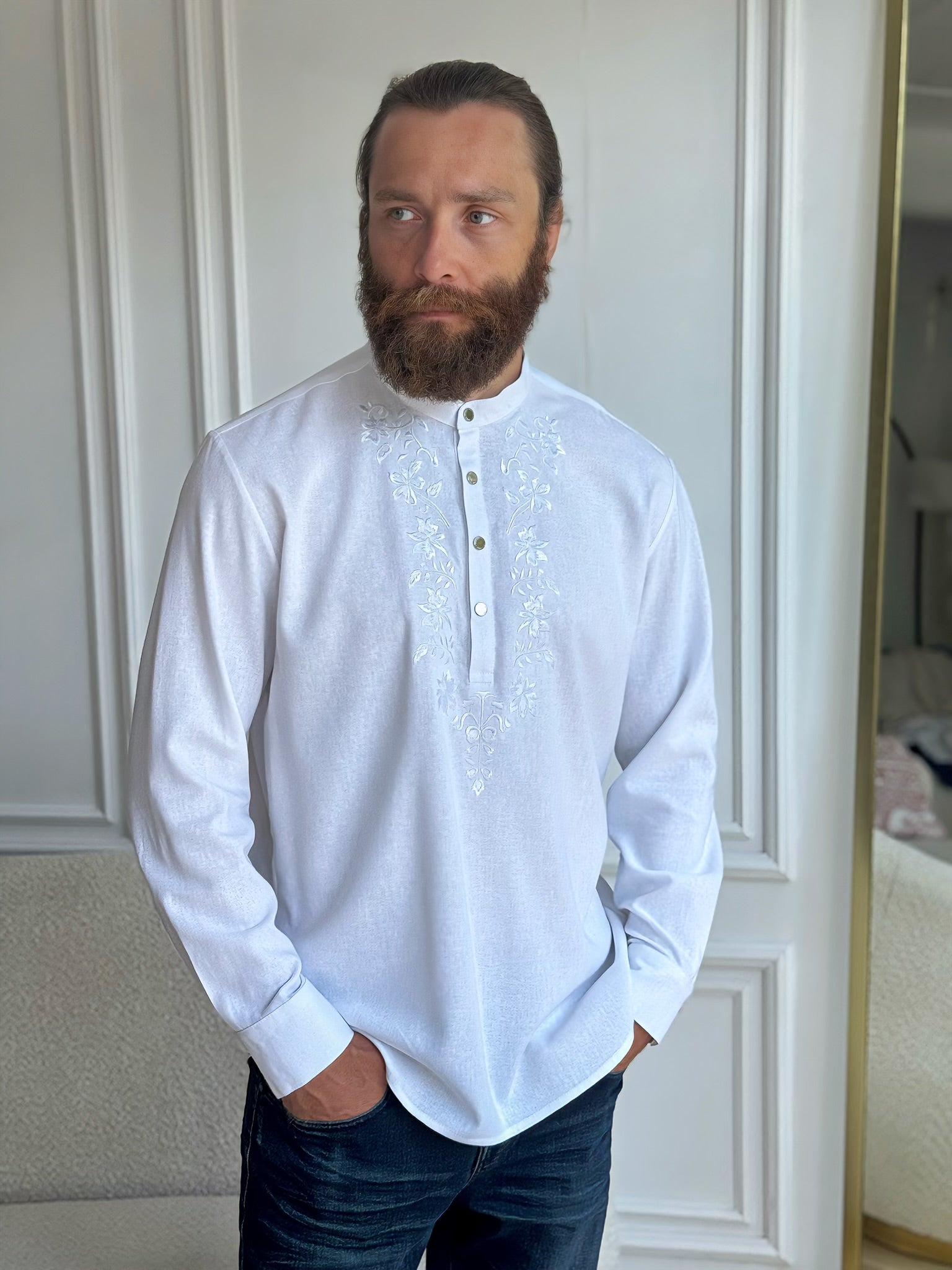 white plus size dress shirt Men's embroidered – Modis fashion 24.8 4X Color:Soft Coral march 26 athleisure Lila Mini Dress ~
