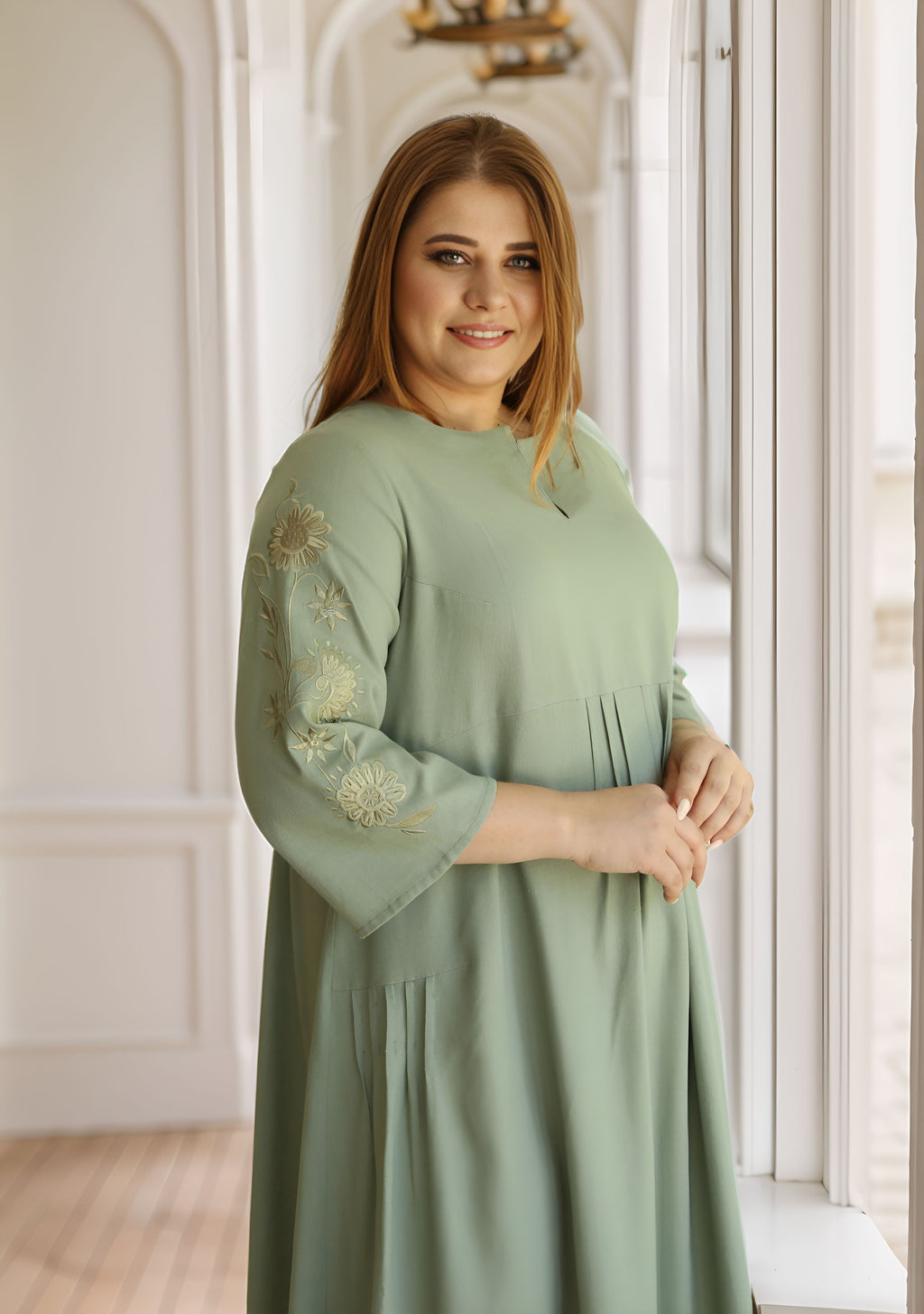 Boho Linen Maxi Dress