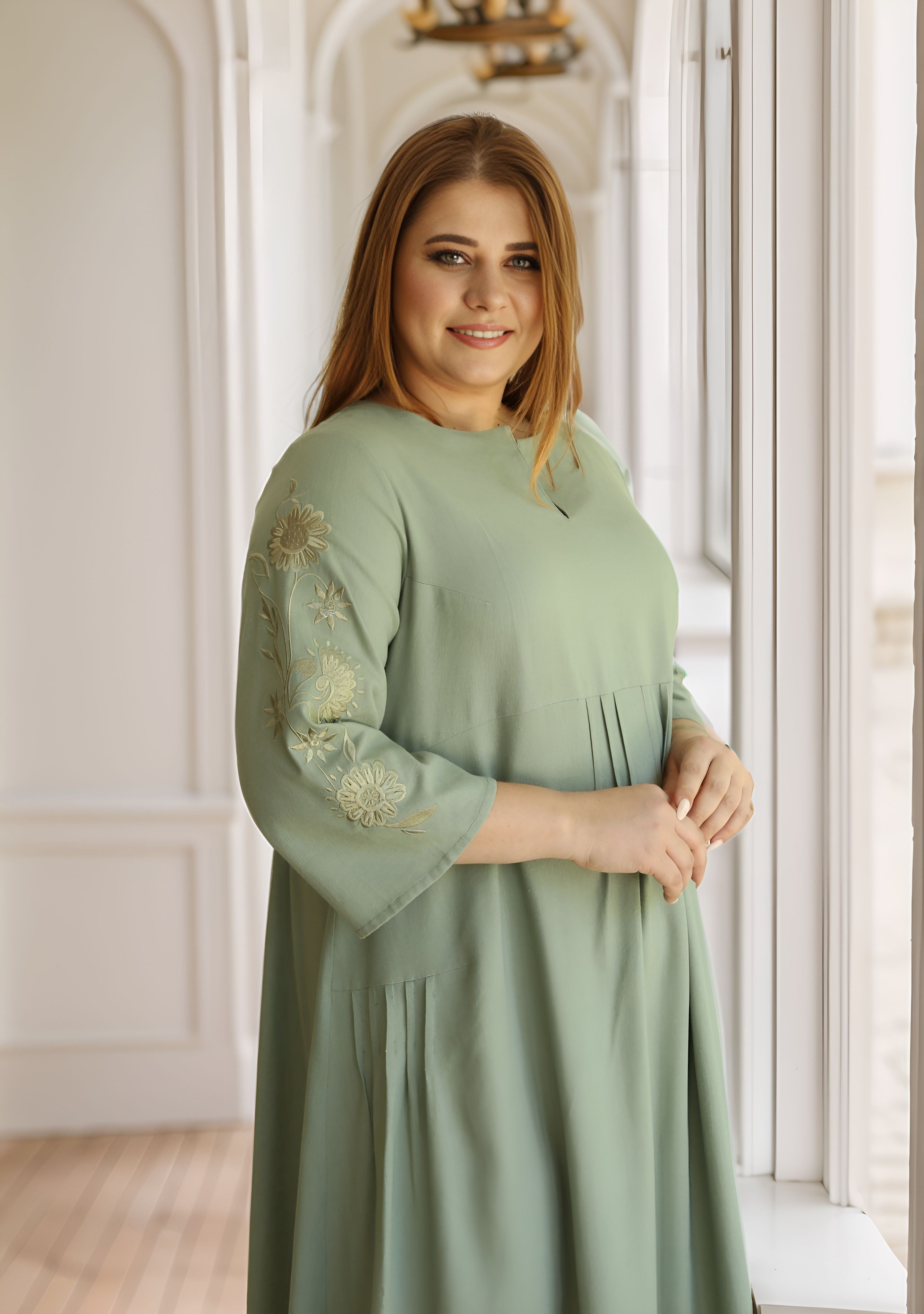 Custom Oversize Linen Boho Dress