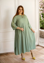 Boho Linen Maxi Dress