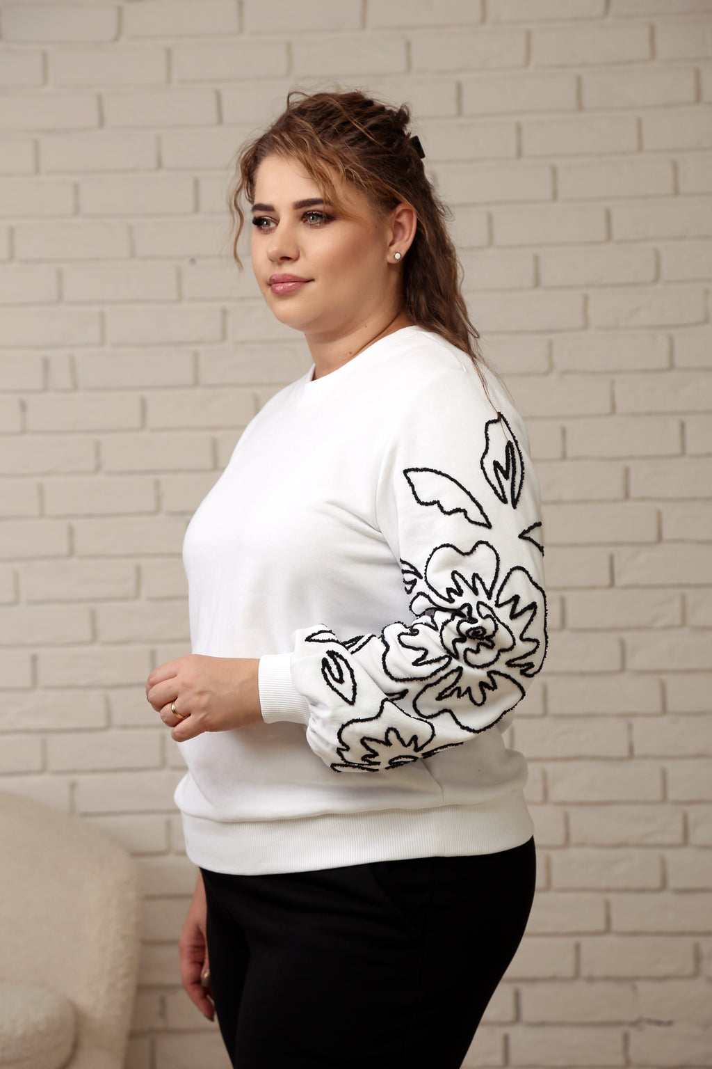 Plus Size 2 Piece Tracksuit Set