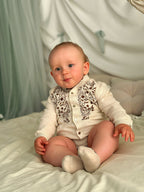 Christening baby linen outfit